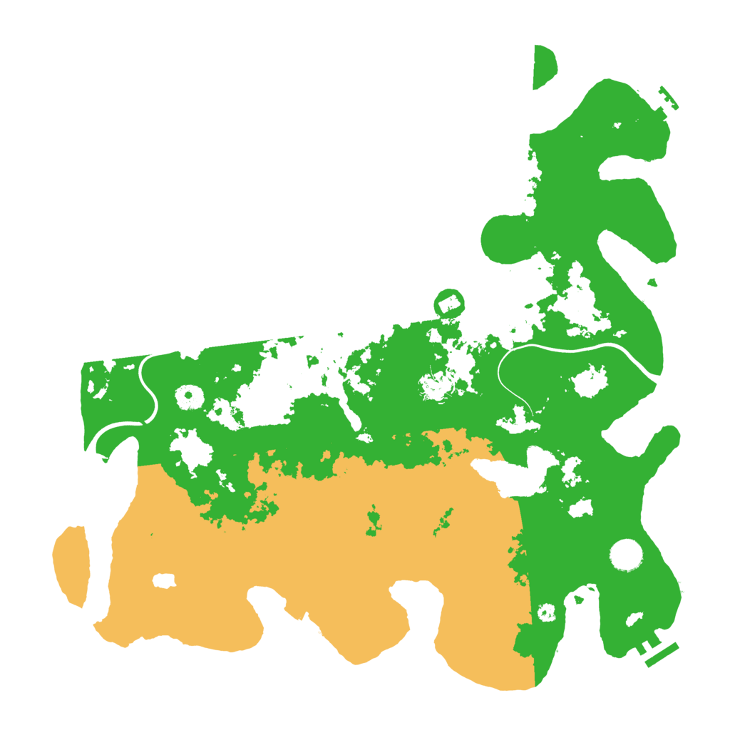 Biome Rust Map: Procedural Map, Size: 4000, Seed: 812892