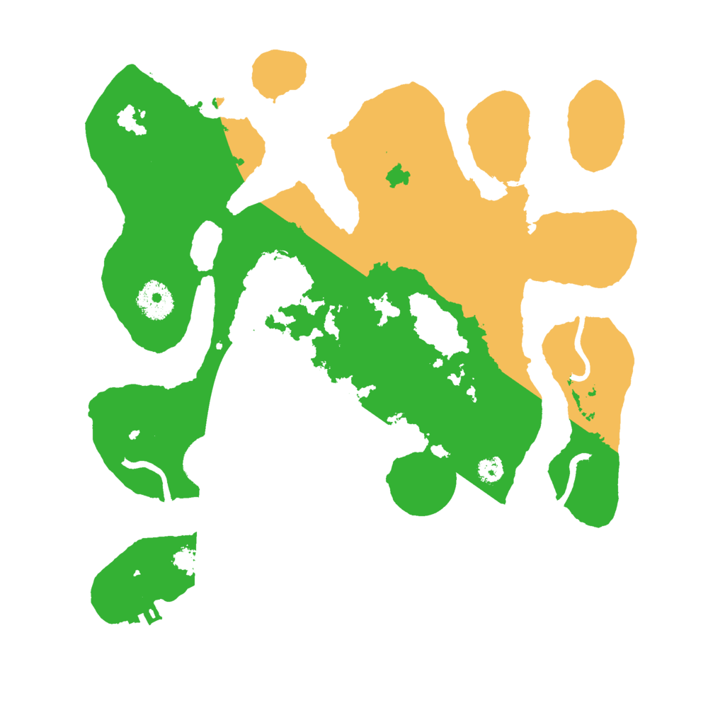 Biome Rust Map: Procedural Map, Size: 3000, Seed: 1342