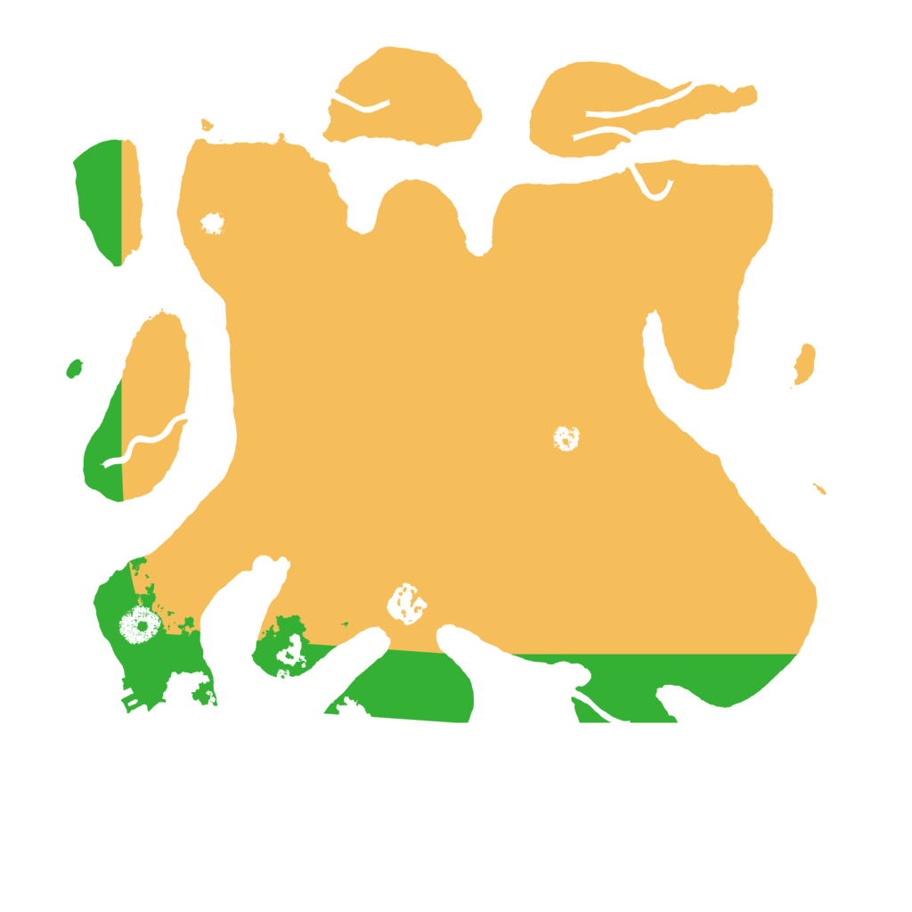 Biome Rust Map: Procedural Map, Size: 3600, Seed: 24690