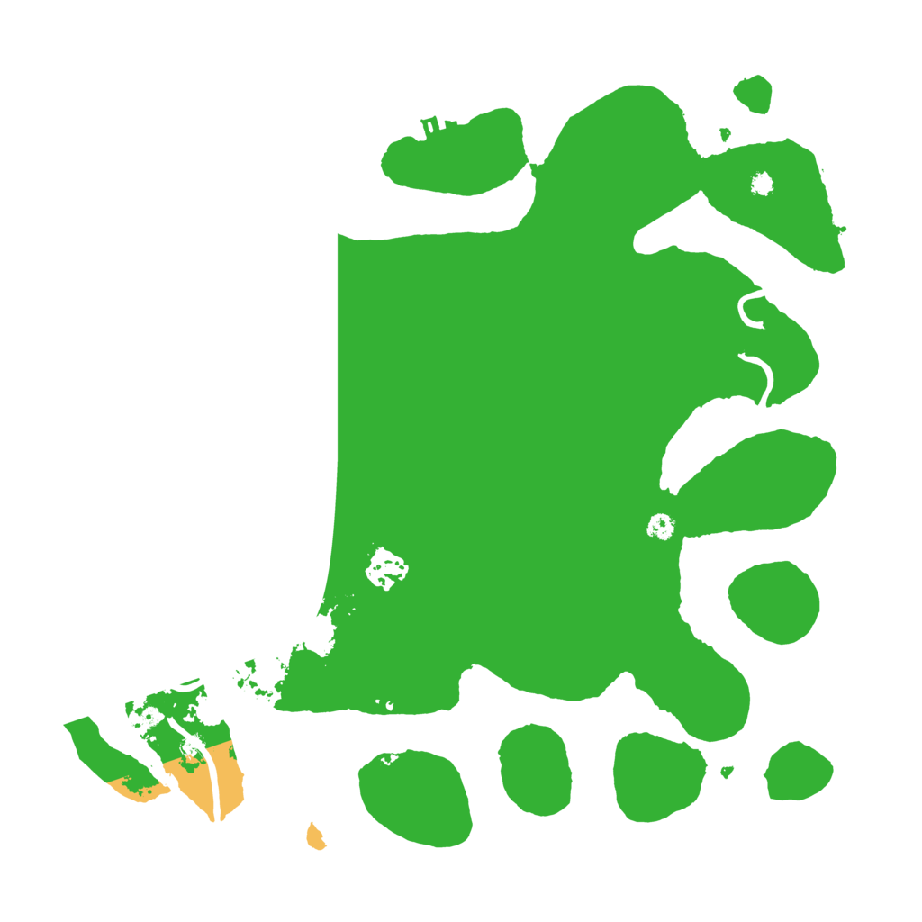 Biome Rust Map: Procedural Map, Size: 3550, Seed: 146980