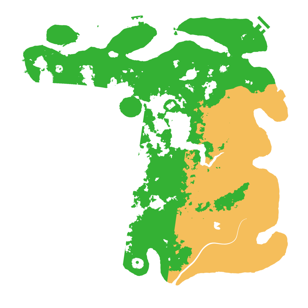 Biome Rust Map: Procedural Map, Size: 4000, Seed: 415659