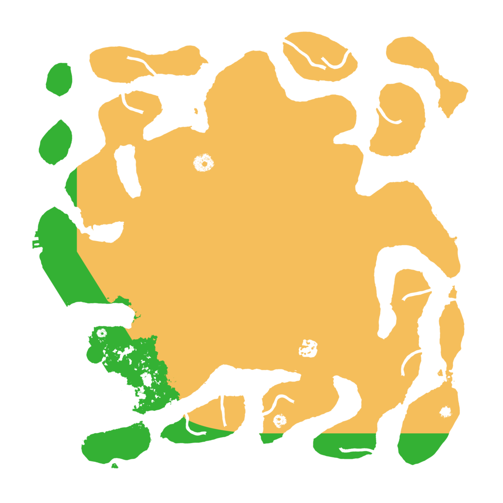 Biome Rust Map: Procedural Map, Size: 4000, Seed: 509364