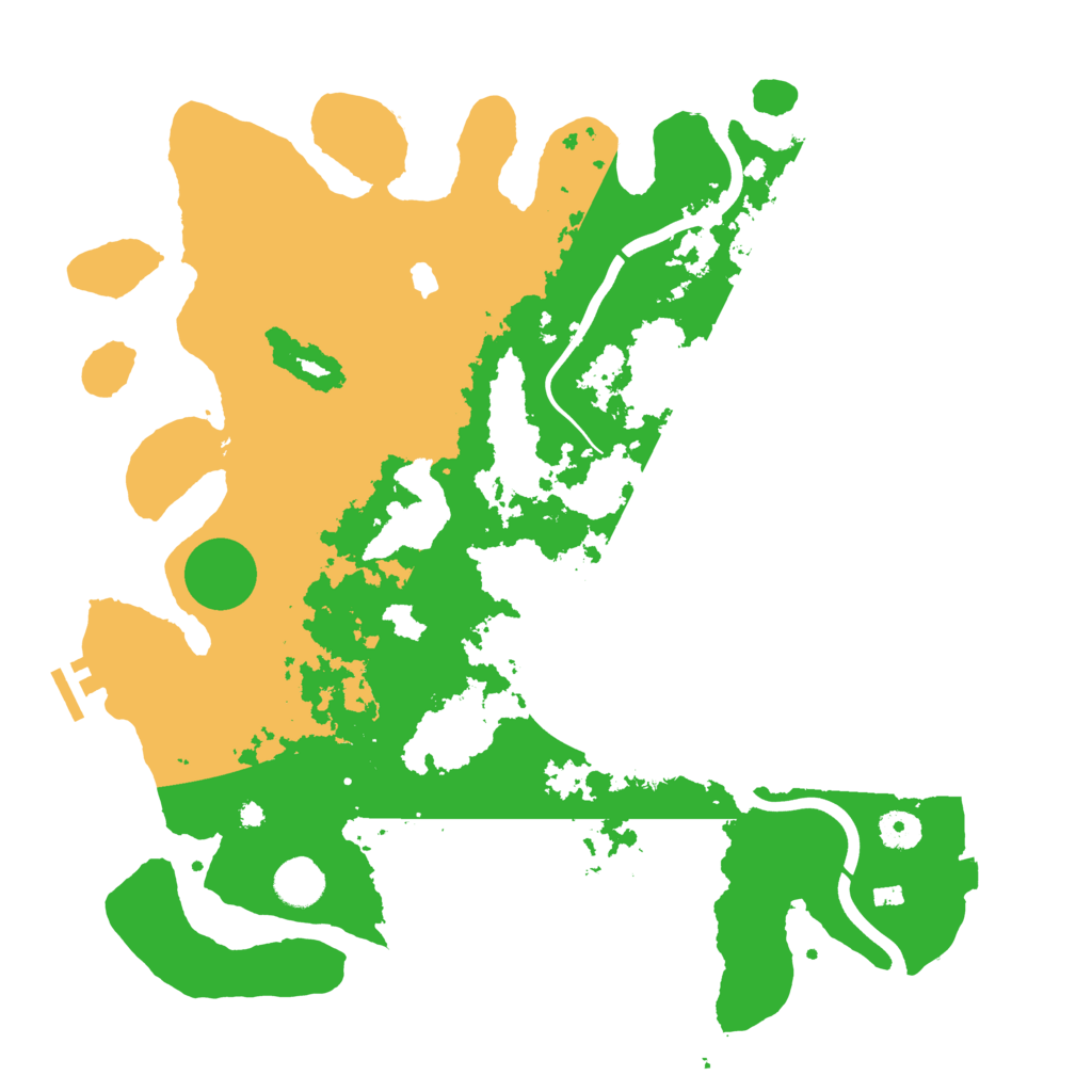 Biome Rust Map: Procedural Map, Size: 4000, Seed: 155642