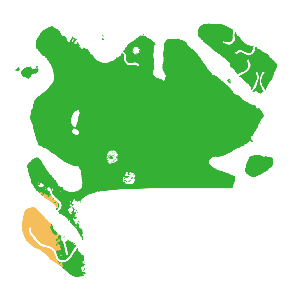 Biome Rust Map: Procedural Map, Size: 3550, Seed: 944039