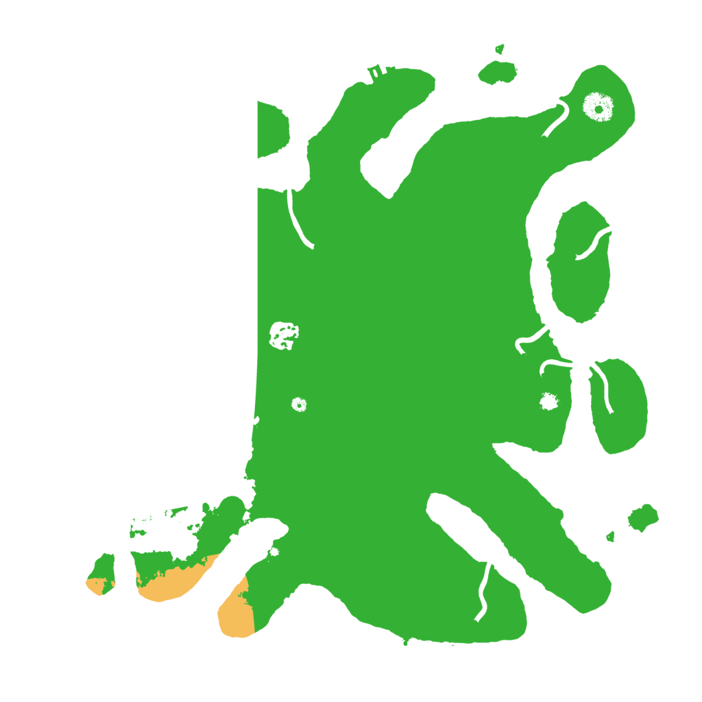 Biome Rust Map: Procedural Map, Size: 3550, Seed: 311422