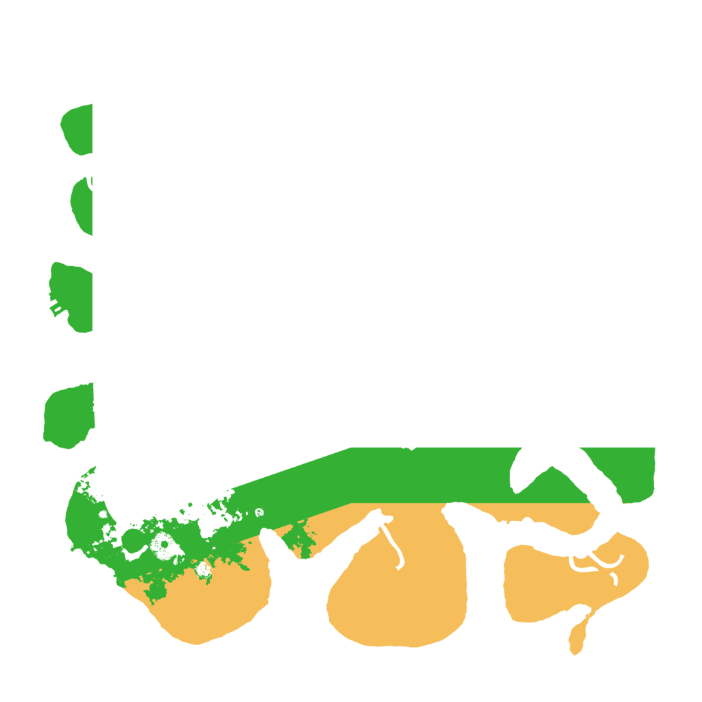 Biome Rust Map: Procedural Map, Size: 4000, Seed: 491803