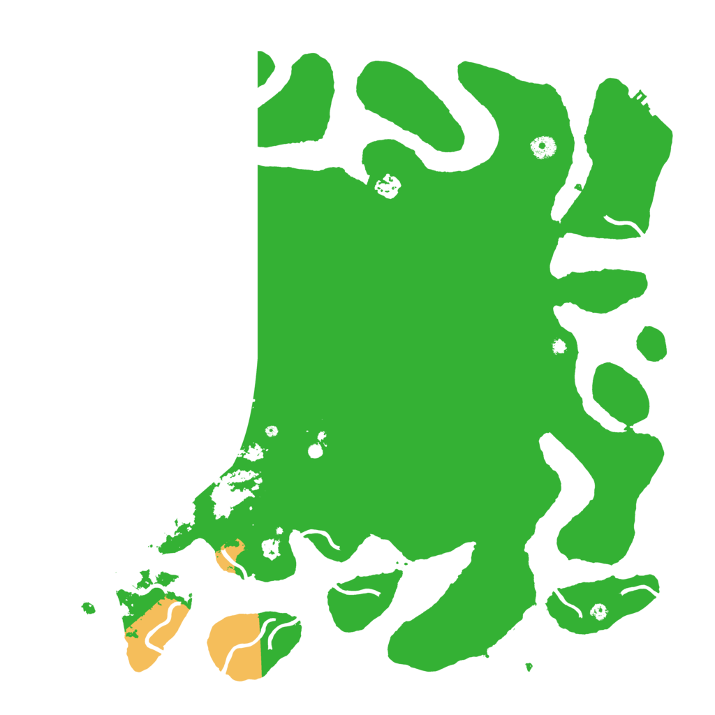 Biome Rust Map: Procedural Map, Size: 4500, Seed: 350