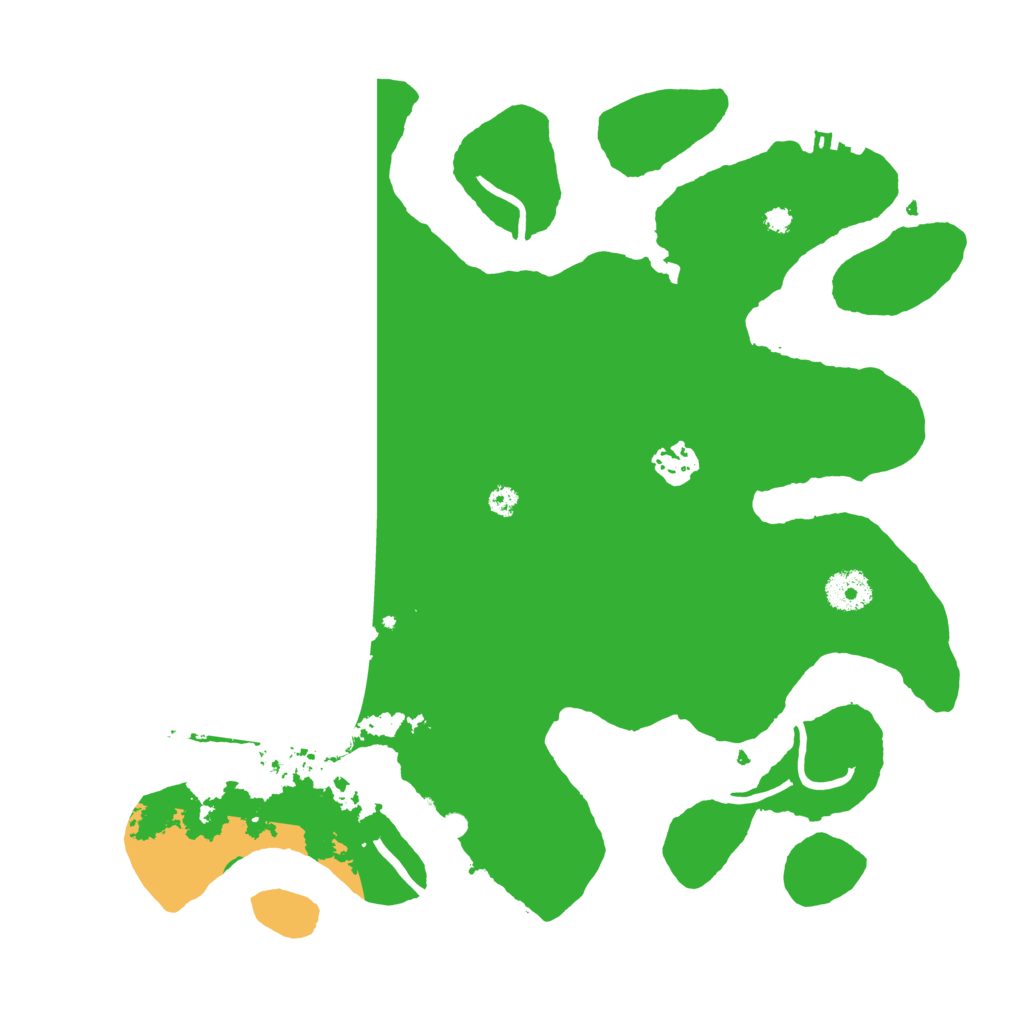 Biome Rust Map: Procedural Map, Size: 3550, Seed: 25321