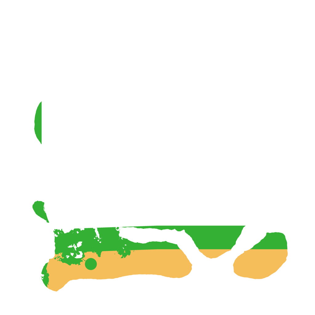 Biome Rust Map: Barren, Size: 3500, Seed: 1473705461