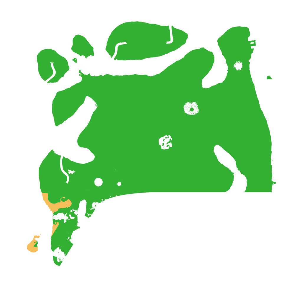 Biome Rust Map: Procedural Map, Size: 3200, Seed: 701225