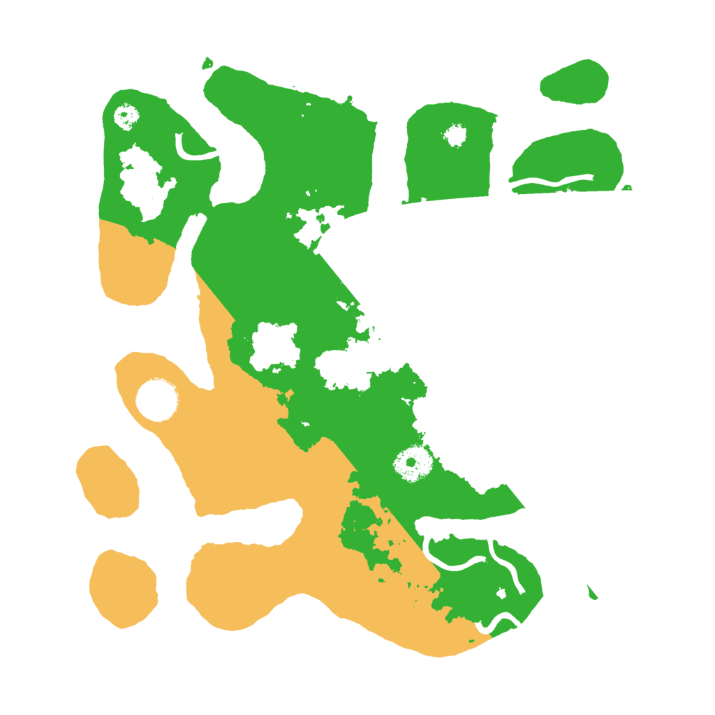 Biome Rust Map: Procedural Map, Size: 3000, Seed: 1869949704