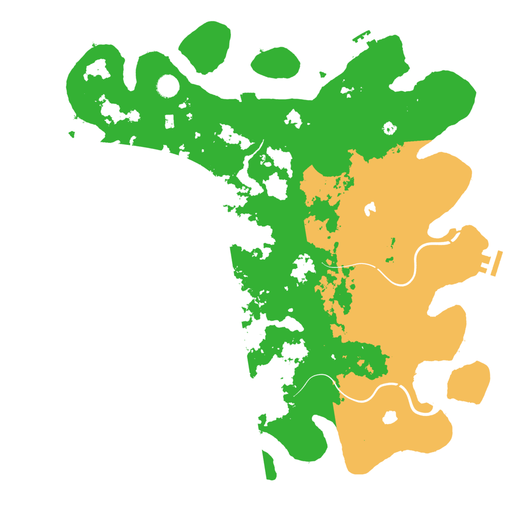 Biome Rust Map: Procedural Map, Size: 4000, Seed: 1982142604