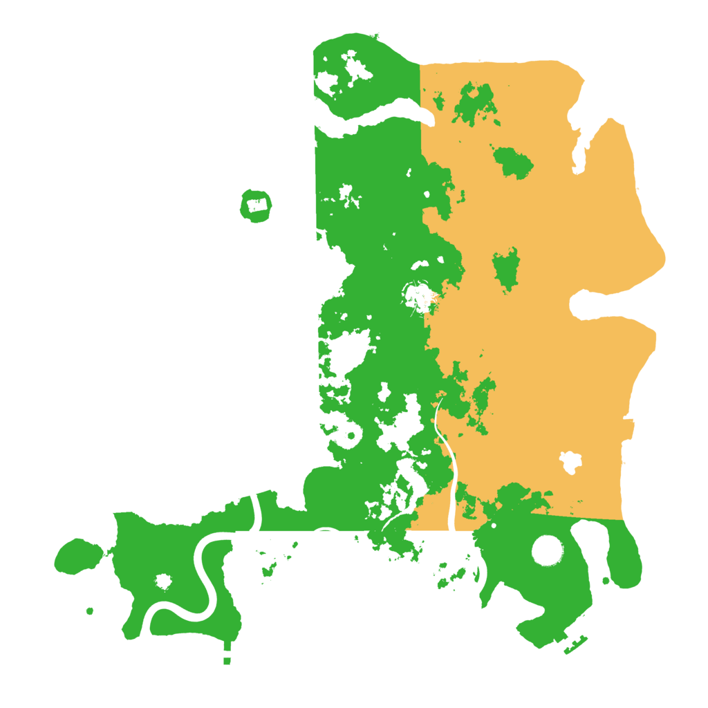 Biome Rust Map: Procedural Map, Size: 4000, Seed: 26461