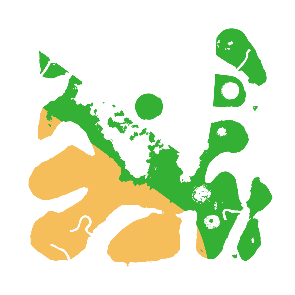 Biome Rust Map: Procedural Map, Size: 3000, Seed: 5200695