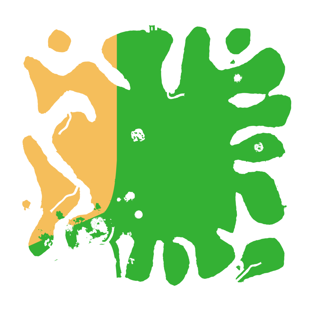 Biome Rust Map: Procedural Map, Size: 3550, Seed: 97603