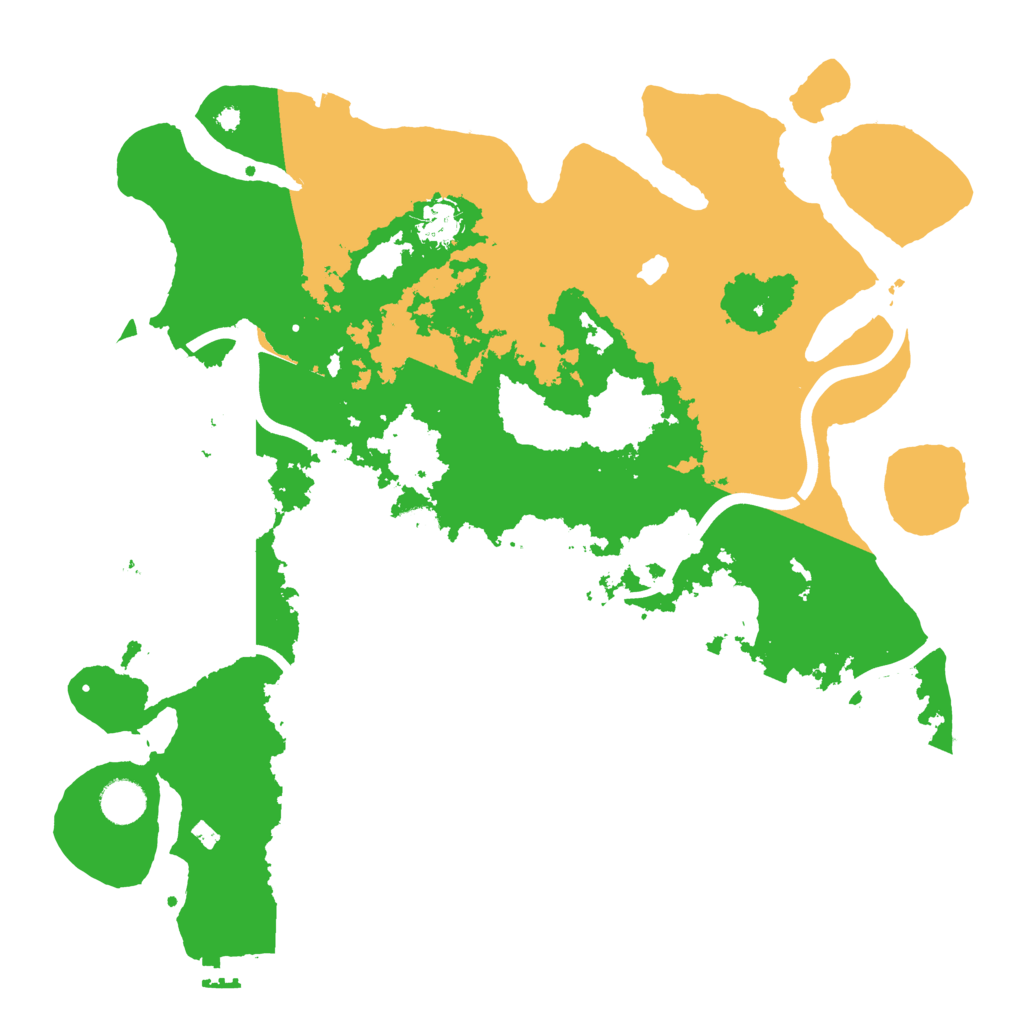 Biome Rust Map: Procedural Map, Size: 4000, Seed: 1093085126