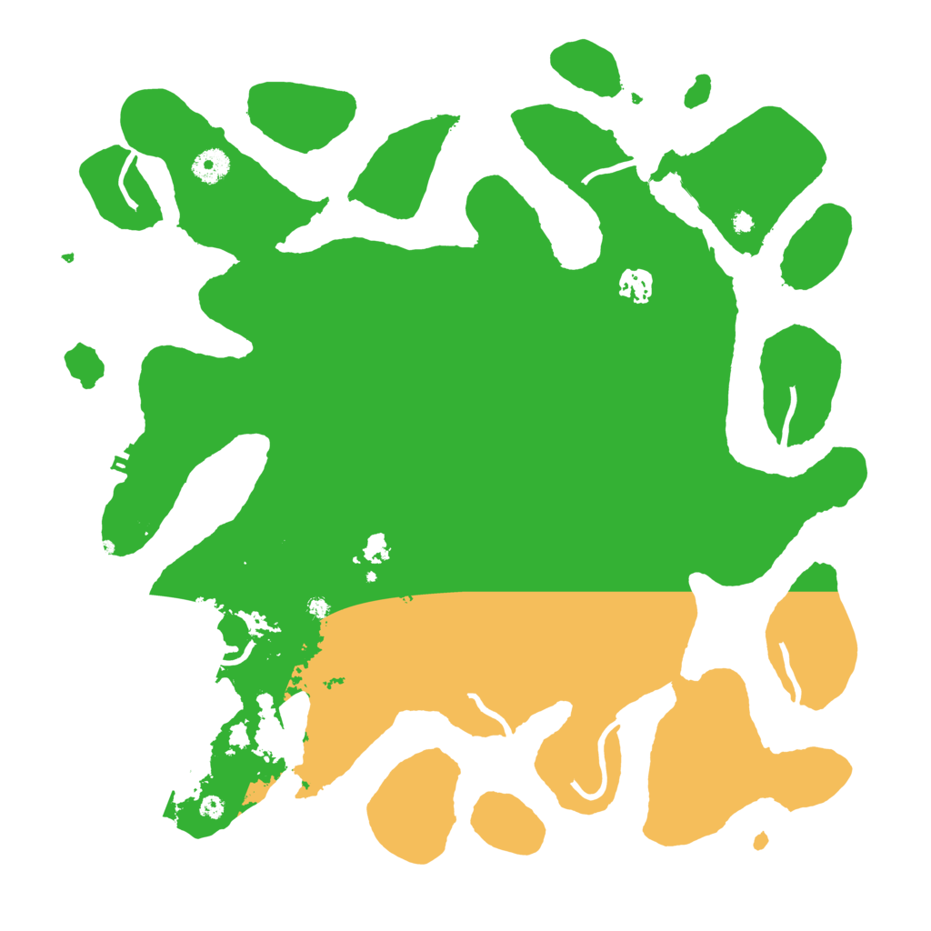 Biome Rust Map: Procedural Map, Size: 4000, Seed: 945263