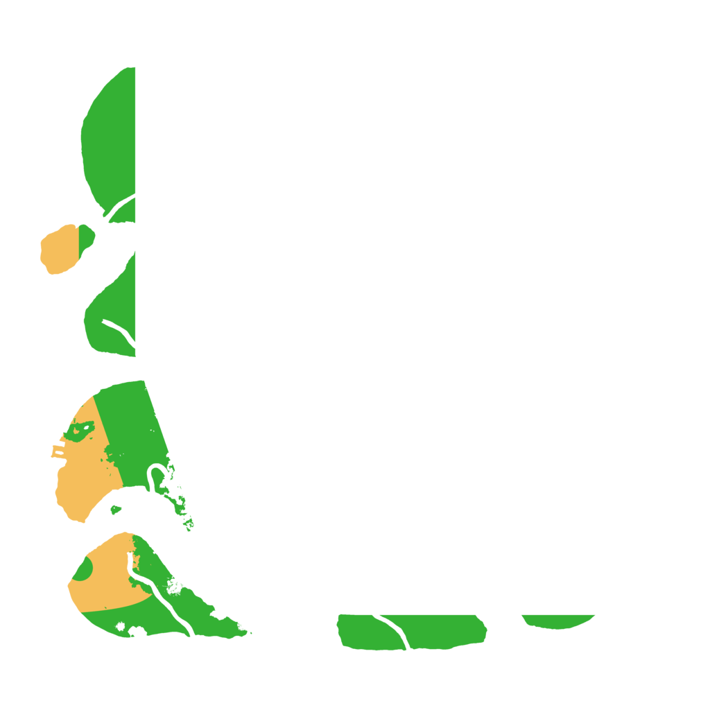 Biome Rust Map: Procedural Map, Size: 3550, Seed: 957202