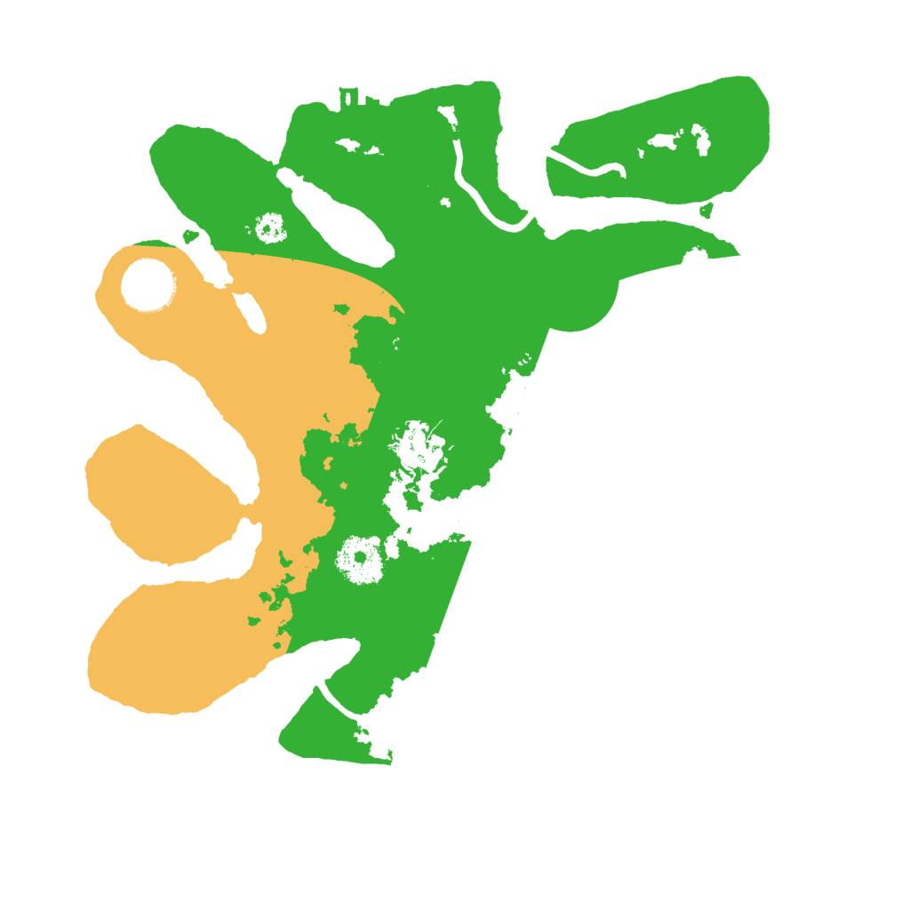 Biome Rust Map: Procedural Map, Size: 3000, Seed: 31080