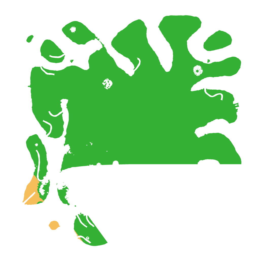 Biome Rust Map: Procedural Map, Size: 4000, Seed: 490181