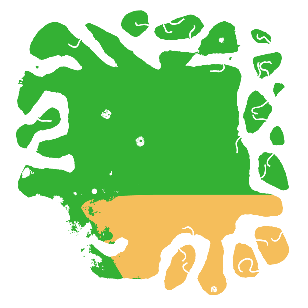 Biome Rust Map: Procedural Map, Size: 5000, Seed: 68702769