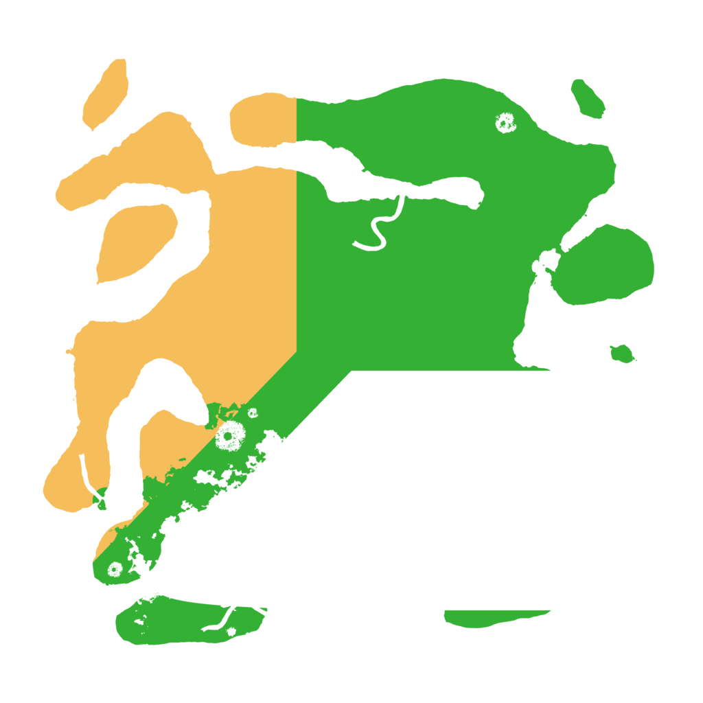 Biome Rust Map: Procedural Map, Size: 3500, Seed: 1700416276