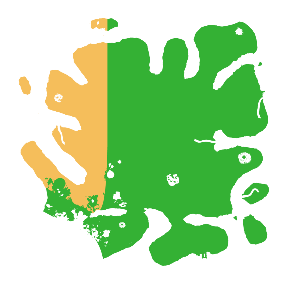 Biome Rust Map: Procedural Map, Size: 3550, Seed: 249132