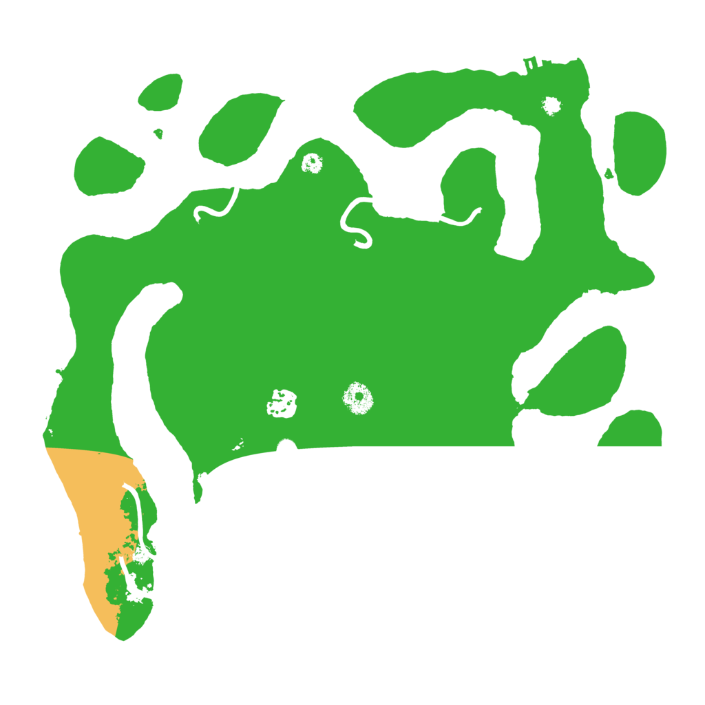 Biome Rust Map: Procedural Map, Size: 3500, Seed: 532917157