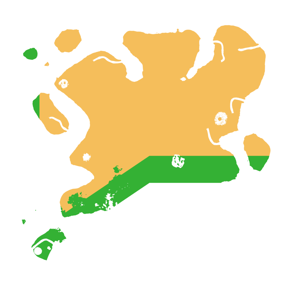 Biome Rust Map: Procedural Map, Size: 3400, Seed: 16