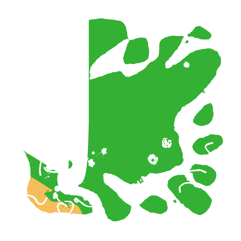 Biome Rust Map: Procedural Map, Size: 3550, Seed: 246060