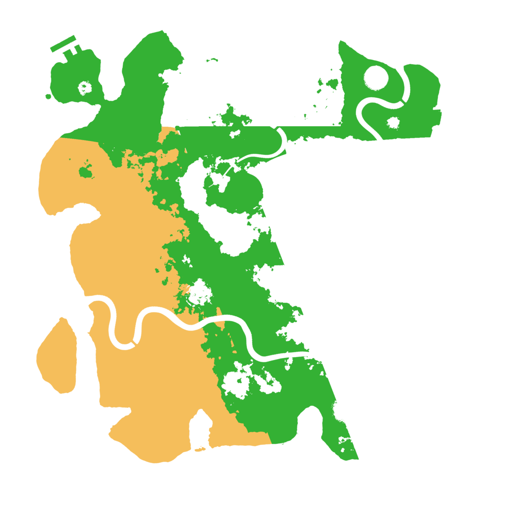 Biome Rust Map: Procedural Map, Size: 3750, Seed: 702195109