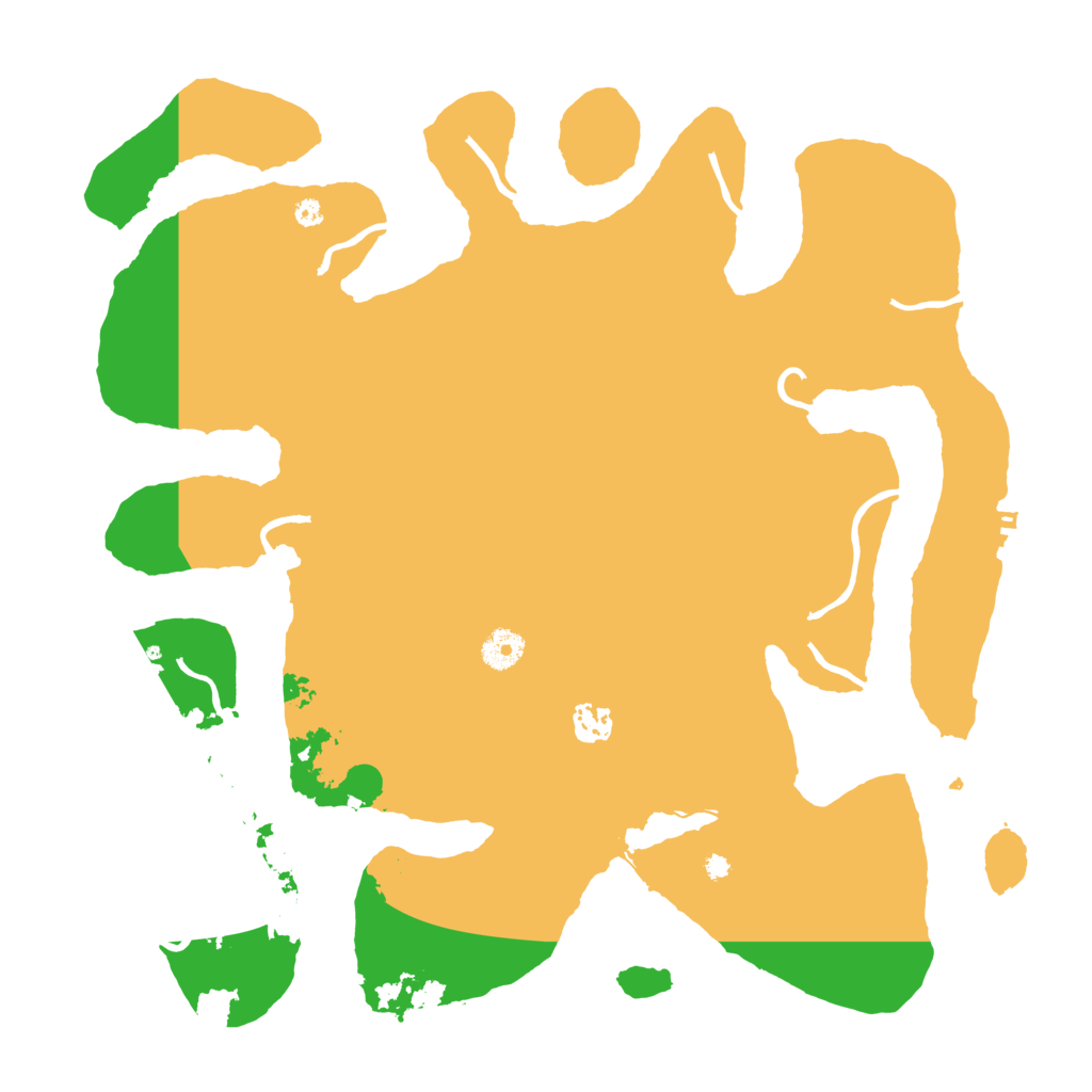 Biome Rust Map: Procedural Map, Size: 4000, Seed: 81386
