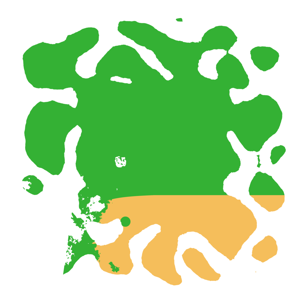 Biome Rust Map: Barren, Size: 4000, Seed: 181221