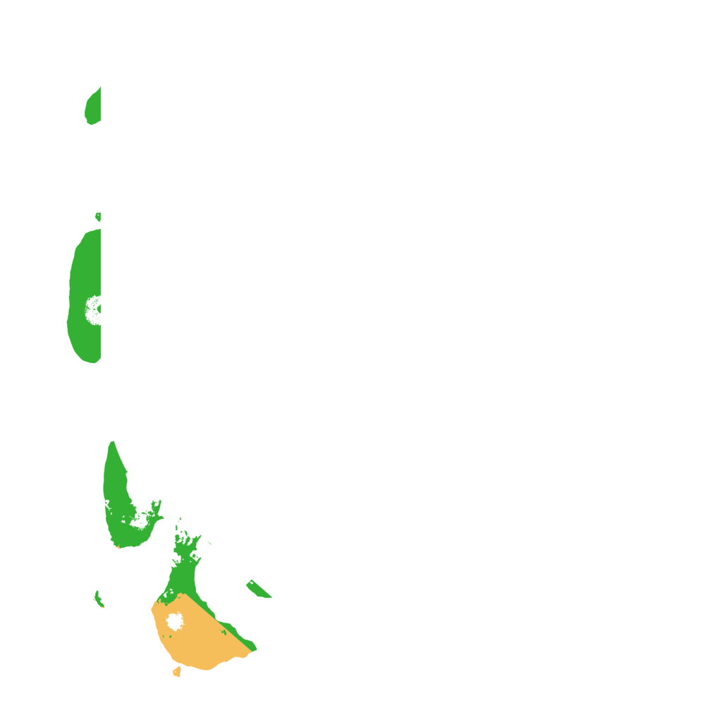 Biome Rust Map: Procedural Map, Size: 3700, Seed: 24