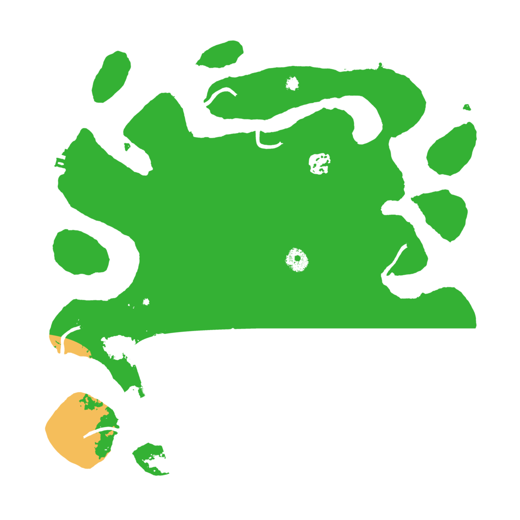 Biome Rust Map: Procedural Map, Size: 3500, Seed: 9207150