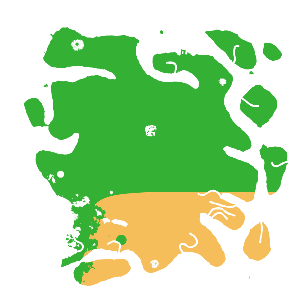 Biome Rust Map: Procedural Map, Size: 3850, Seed: 2147124660