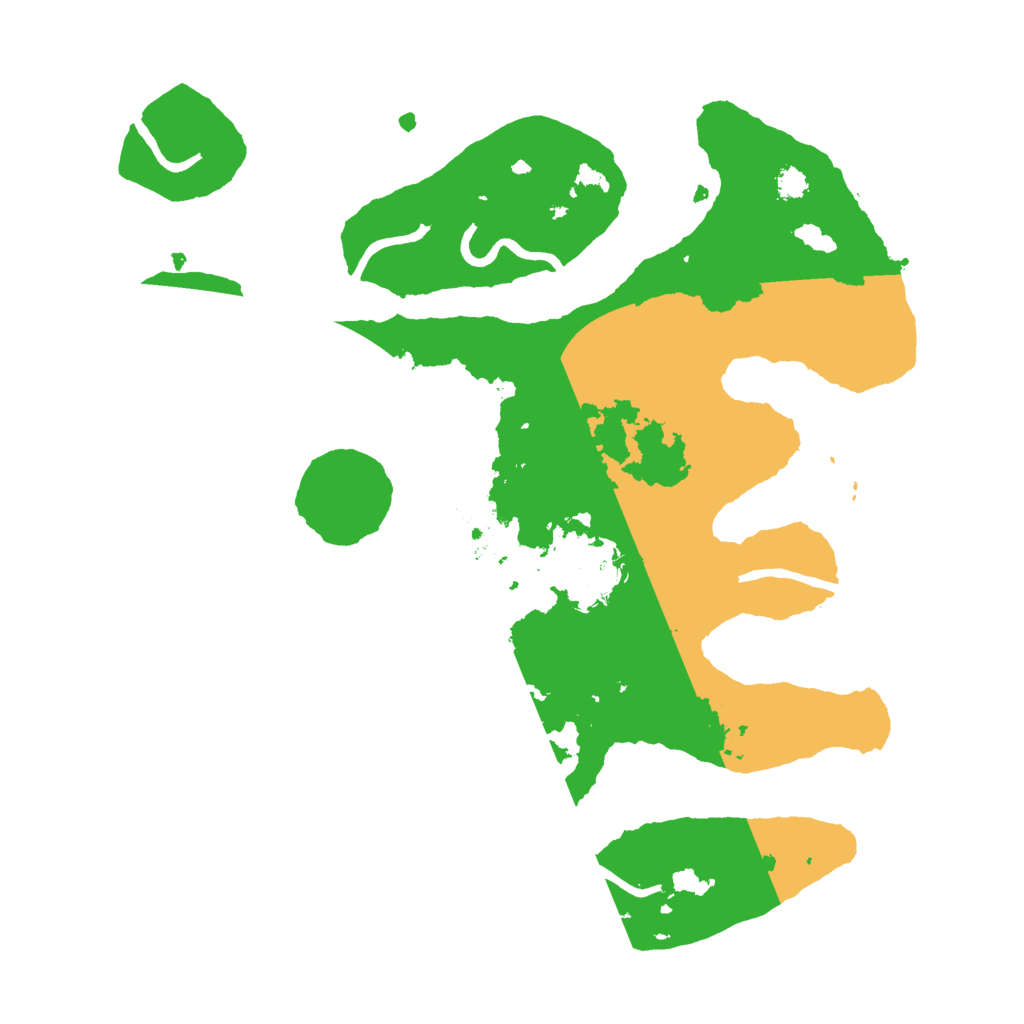 Biome Rust Map: Procedural Map, Size: 3000, Seed: 834478