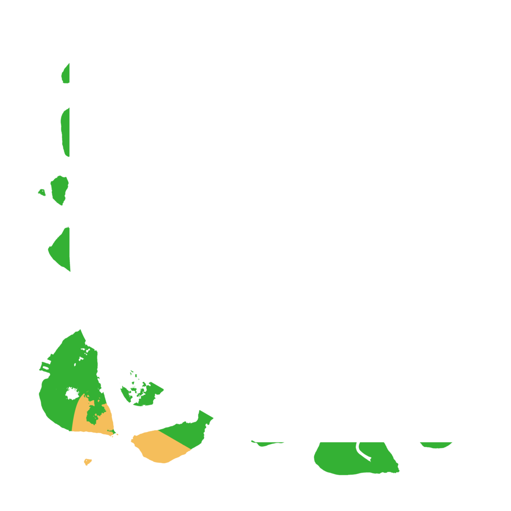 Biome Rust Map: Procedural Map, Size: 3500, Seed: 839957916