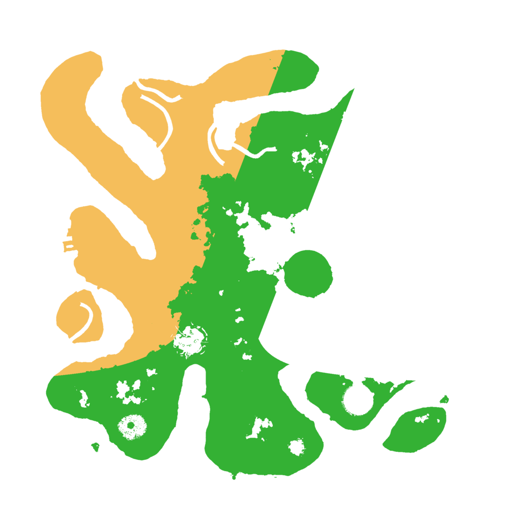 Biome Rust Map: Procedural Map, Size: 3000, Seed: 201293180