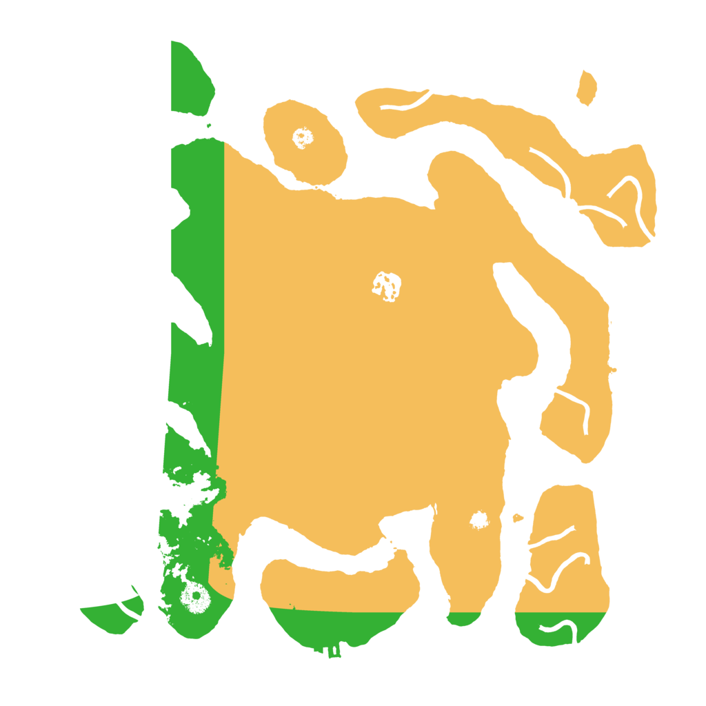 Biome Rust Map: Procedural Map, Size: 3550, Seed: 727685