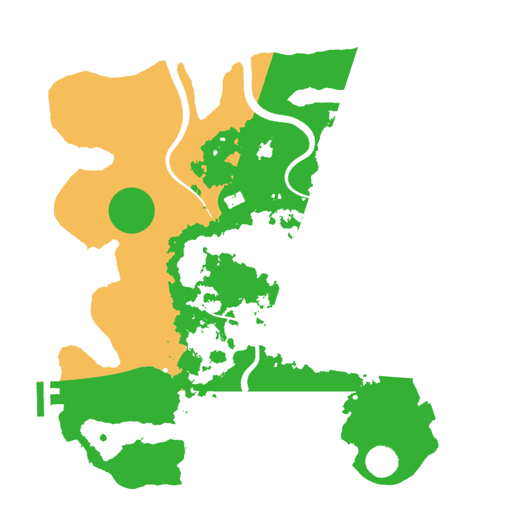 Biome Rust Map: Procedural Map, Size: 3000, Seed: 1680372962