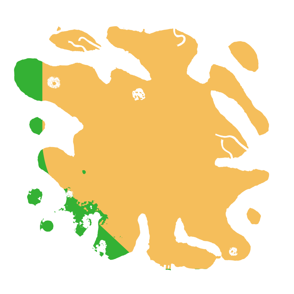 Biome Rust Map: Procedural Map, Size: 3500, Seed: 1413855356