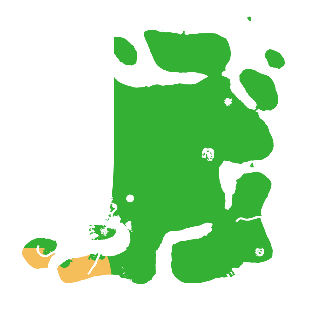 Biome Rust Map: Procedural Map, Size: 3550, Seed: 916207