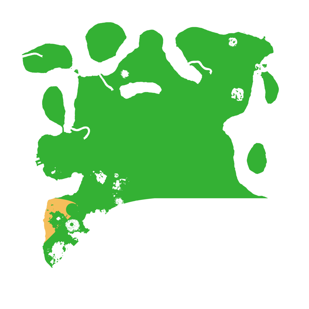 Biome Rust Map: Procedural Map, Size: 3550, Seed: 269644