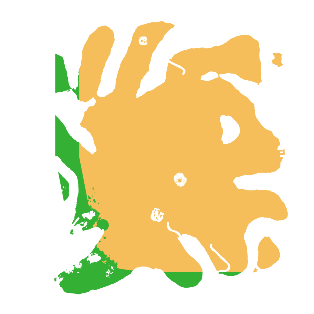 Biome Rust Map: Procedural Map, Size: 3550, Seed: 477647