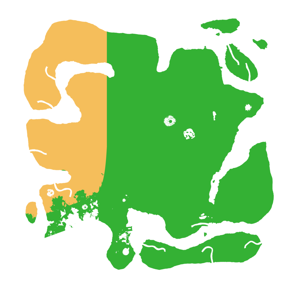 Biome Rust Map: Procedural Map, Size: 4000, Seed: 1691556140
