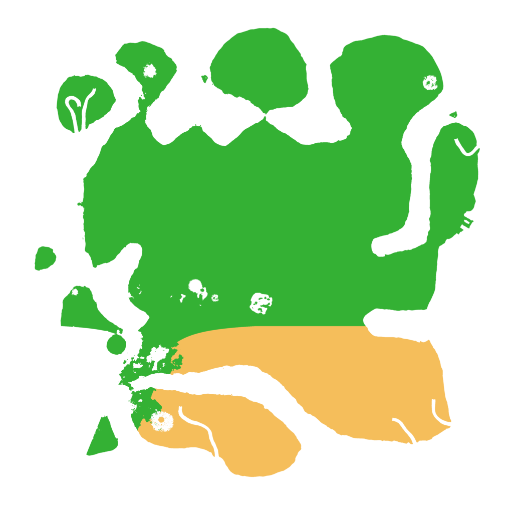 Biome Rust Map: Procedural Map, Size: 3550, Seed: 553055