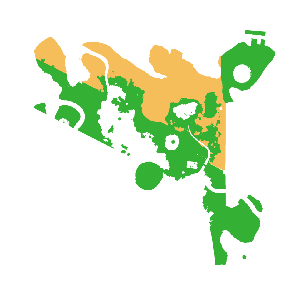 Biome Rust Map: Procedural Map, Size: 3000, Seed: 345762374