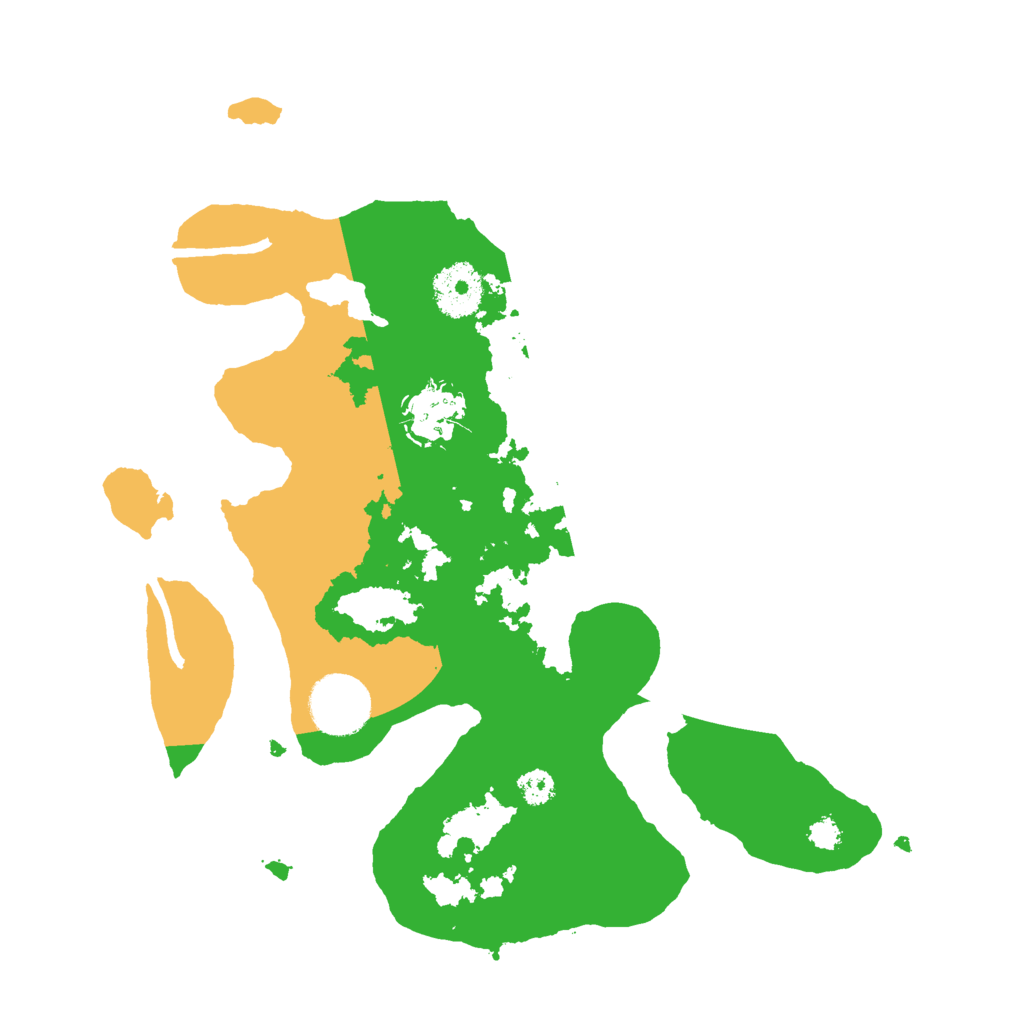 Biome Rust Map: Procedural Map, Size: 3000, Seed: 779435