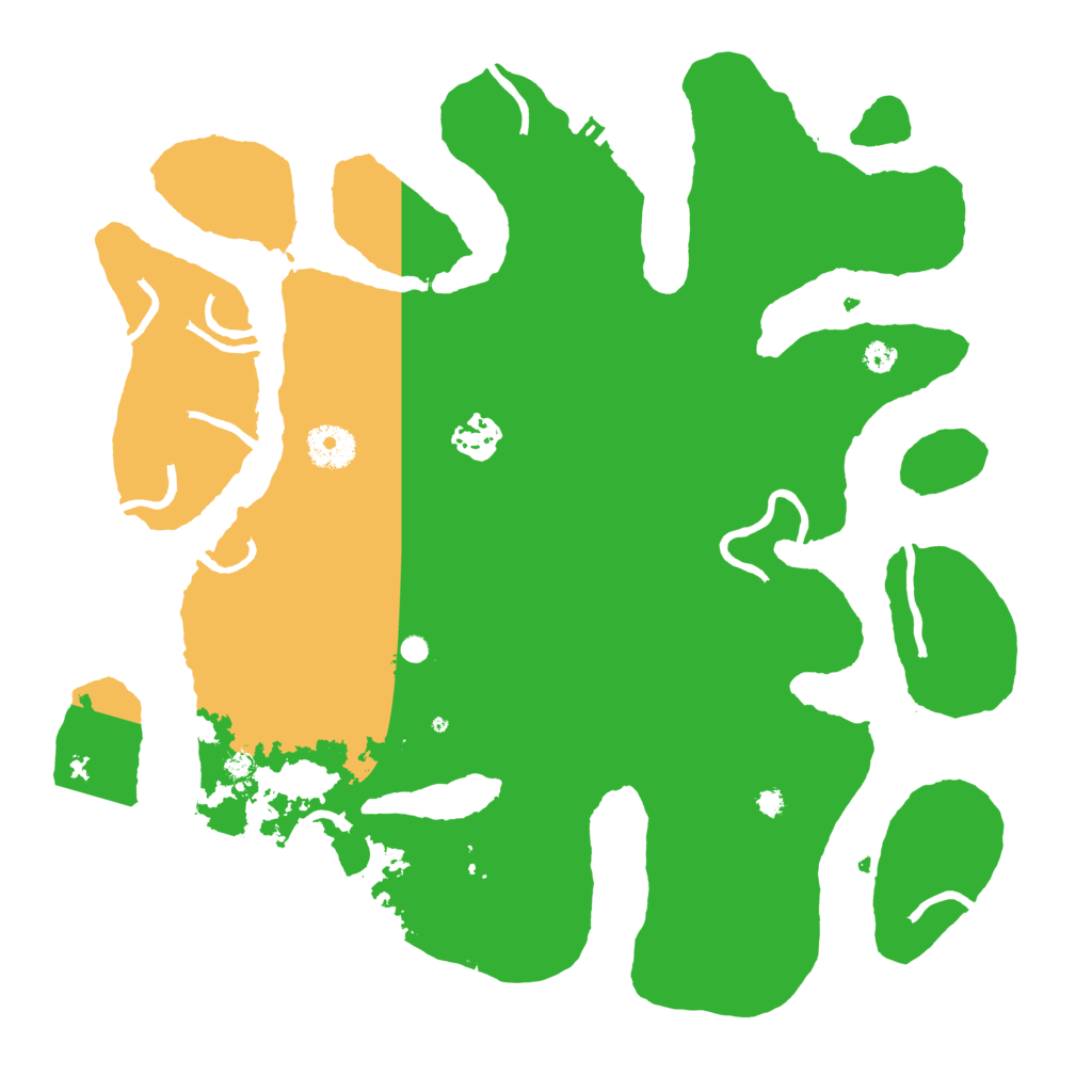 Biome Rust Map: Procedural Map, Size: 3550, Seed: 513070